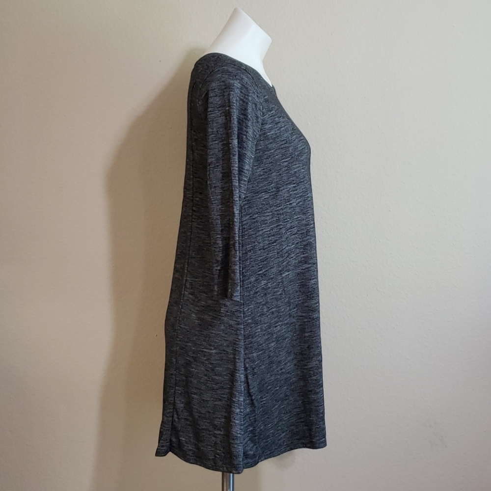 One Clothing LA Baby Doll Dress Women's Size Small Navy Blue - Picture 4 of 8